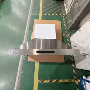 Campana Extractora Eléctrica de 48 Pulgadas y 1800 CFM con Apagado Retardado, Motores Dobles, Control Remoto, 3 Velocidades, Filtro de Deflector, Acero Inoxidable, LED para el Hogar - Product Image 6