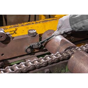 VIGOR Clé mixte à cliquet à double articulation ∙ V6752-18 ∙ Profil à 12 pans extérieurs, Profil à 6 pans extérieurs ∙ Taille 18 mm - Product Image 2