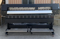 Imprimante jet d'encre à solvant écologique à grande vitesse et à deux têtes QK-3200 grand format