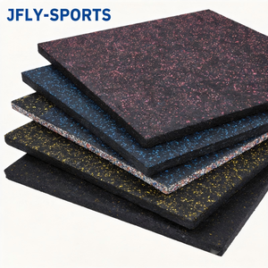 Tapete de Gimnasio de Goma Antideslizante e Impermeable, Absorbente de Impactos, Cancelador de Ruido, Resistente al Desgaste, Duradero, para Gimnasio en Casa - Product Image 1