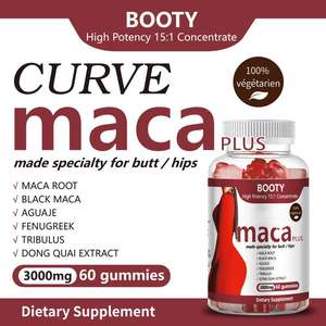 Gummies OEM de Haute Qualité aux Extraits de Plantes pour un Fessier Naturellement Augmenté, Ferme et Galbé au Maca - Product Image 2