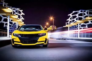 Kit <span class=keywords><strong>de</strong></span> Carrocería Estilo <span class=keywords><strong>Transformers</strong></span> para Chevrolet <span class=keywords><strong>Camaro</strong></span> 2011-2017 con Parachoques Delantero, Faldones Laterales, Parachoques Trasero, Capó <span class=keywords><strong>de</strong></span> Fibra <span class=keywords><strong>de</strong></span> Carbono y Alerón <span class=keywords><strong>de</strong></span> Maletero - Product Image 2