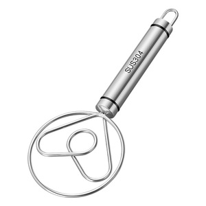 เครื่องตีไข่สแตนเลส 304 อุปกรณ์ผสมแป้งและแป้งสาลีสำหรับใช้ในครัวเรือน - Product Image 1