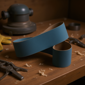 สายพานผ้าขัดและปลอกหุ้ม 2000x75 มม. เซอร์โคเนียม 80 กริต สำหรับงานขัด - Product Image 3