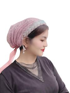 Fashionable double-sided reflective sequin fabric breathable eco-friendly large Muslim headscarf shawl suitable for women to use - Product Image 4