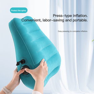 Almohada inflable de aire con impresión de logotipo personalizado <span class=keywords><strong>para</strong></span> respaldo lumbar, almohada <span class=keywords><strong>para</strong></span> <span class=keywords><strong>silla</strong></span> de oficina y cojín <span class=keywords><strong>para</strong></span> asiento de coche - Product Image 4