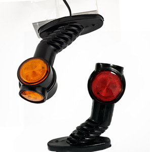 Sistemas de Iluminación Automotriz, Luz Lateral LED de 3 Leds para Camioneta, Luz para Yate, Luz Direccional, Luz Trasera de Posición Lateral para Remolque 10-30V - Product Image 5