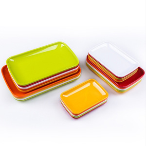 Xiangyuan <b>melamine</b> tableware <b>plates</b>, commercial rice noodle roll <b>plates</b>, hot pot dishes, barbecue restaurant vegetable <b>plates</b>, - Product Image 4