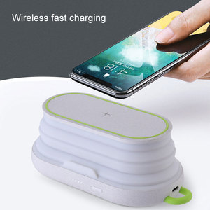 Pengisi daya nirkabel portabel 2 in 1, lampu malam multifungsi untuk iPhone Samsung Huawei XiaoMi untuk OPPO - Product Image 4