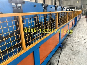 Máquina formadora de rollos automática de bajantes de tubos de combustión de metal redondo de chimenea galvanizada - Product Image 6