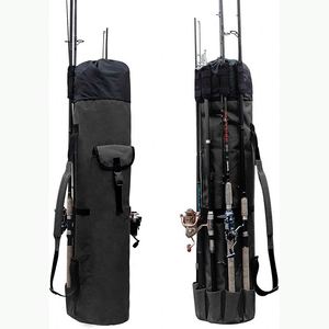Muestra gratuita: Bolsa para cañas de pescar, estuche grande resistente al agua para 6 cañas y carretes, bolsa de pesca plegable - Product Image 2