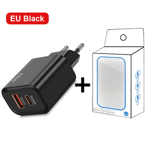 Hoàn toàn tương thích 55W USB + PD Dual-Port sạc nhanh đầu hỗ trợ siêu tốc độ cho điện thoại di động với bảo vệ OTP - Product Image 5