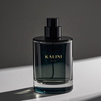 Flacon Pulvérisateur Cosmétique en Verre de Luxe Vide 30ml 50ml 100ml pour Parfum, avec Boîte et Étiquette Personnalisée
