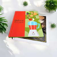 Folleto de encuadernación de tapa dura con mariposa personalizada, Impresión de tapa dura, libros para niños