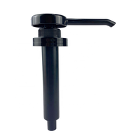 Pompes à sirop noires et blanches, pompe à café universelle, presse-sirop, pompe à sucre, bouchon de bouteille anti-déversement en plastique PP, pour liquides