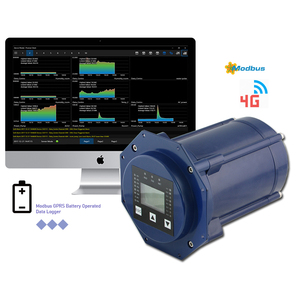 Capteur de niveau d'eau ultrasonique Modbus GPRS alimenté par batterie, étanche IP68, 4G, faible consommation, alarme, certifié OEM CE ROHS - Product Image 1