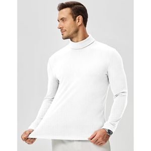 เสื้อเชิ้ตแขนยาวคอเต่าแบบมีซิปสำหรับผู้ชาย FOXA ระบายอากาศได้ดี สวมใส่สบาย - Product Image 4