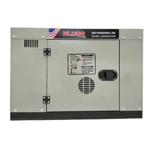 Grosir pemasok generator Diesel listrik tipe senyap 3Kw 6Kw 7Kw 8Kw 10Kw 12Kw 12Kva untuk penggunaan rumah