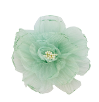 Haut de gamme 9cm Organza Burn Edge DIY Accessoires de cheveux Style léger et mince Fleurs décoratives pour jupes et chapeaux