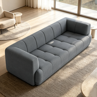 Canapé-lit modulaire moderne YUANCHANG, sectionnel, en velours, avec pieds en acier inoxydable, éponge haute densité, ensemble pour salon