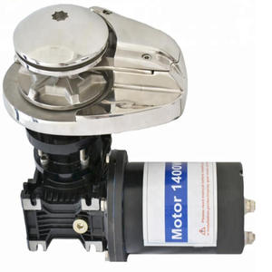 Cabrestante Vertical de acero inoxidable pulido de alta calidad al por mayor de fábrica, cabrestante eléctrico de 2KW y 3KW para barco - Product Image 1