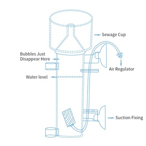 Séparateur <span class=keywords><strong>de</strong></span> protéines d'aquarium RS-4002/4003 pour réservoir <span class=keywords><strong>de</strong></span> poissons d'<span class=keywords><strong>eau</strong></span> <span class=keywords><strong>de</strong></span> <span class=keywords><strong>mer</strong></span> filtre pneumatique écumeur <span class=keywords><strong>de</strong></span> protéines bon marché - Product Image 5