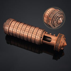 YUESHEN Custom Extended Da Vinci Code Cryptex Lock Mini Puzzle Letter Password Hidden Compartment Gift CNC Machining <strong>Parts</strong> - Product Image 2