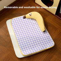Coussin rafraîchissant pour chat et chien, tapis de couchage d'été amovible et lavable, canapé-nid pour animaux de compagnie, petits accessoires et fournitures d'intérieur