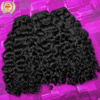 Cheveux bouclés birmans très demandés 12A 10-40 pouces, mèches de cheveux humains vierges bruts vietnamiens doublement étirés, fournisseur de mèches de cheveux bruts