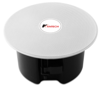 Haut-parleurs de plafond d'intérieur 70V 100V 8ohm Haut-parleur Amplificateur de puissance audio Haut-parleur de plafond