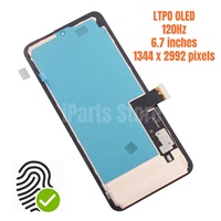 Écran de remplacement neuf IParts pour Google Pixel 8 Pro 5G GC3VE G1MNW OLED avec numériseur tactile et châssis assemblé OEM