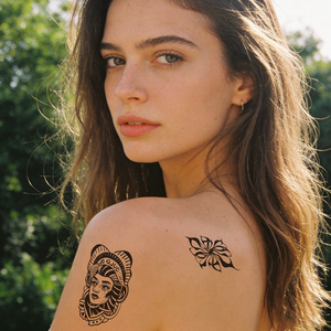 Nouveaux autocollants de <span class=keywords><strong>tatouage</strong></span> de <span class=keywords><strong>style</strong></span> frais, tatouages temporaires imperméables pour les <span class=keywords><strong>bras</strong></span>, pour hommes et femmes - Product Image 3