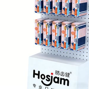 Personal Care Products <b>Metal</b> Display Racks for Supermarket Toothbrush Hooks <b>Pegboard</b> Adjustable Slatwall Stands Retail Fixture - Product Image 5