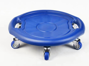 Juego de discos de estabilización muscular abdominal de acero y goma silenciosa de seis vueltas para fitness en casa, equipo de ABS, discos deslizantes de <span class=keywords><strong>yoga</strong></span> para cadera - Product Image 5