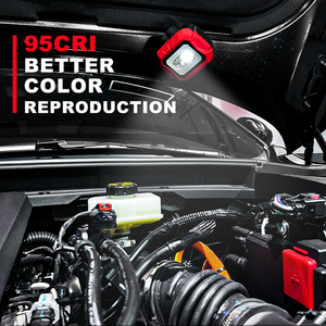 2024 nhà máy bán buôn cao lumen xây dựng có thể sạc lại đa chức năng IPX5 không thấm nước 360 độ xoay ánh sáng làm việc - Product Image 2