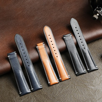 Bracelet de montre en cuir véritable de qualité supérieure pour Omega Seamaster Speedmaster, bracelet en cuir de veau grainé, boucle déployante, vente en gros, personnalisable