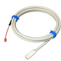 Sonde de température submersible étanche en acier inoxydable, capteur NTC 10K 50K OEM, pour aquarium, serre, aliments, surface