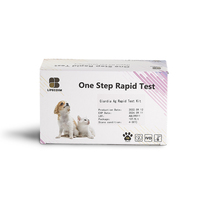 Veterinärbedarf Giardia Ag Schnelltest-Kit für Hunde & Katzen 98% Empfindlichkeit 10-15 Minuten Ergebnisse Lifecosm Marke
