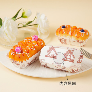 ของตกแต่งขนมปังฝรั่งเศสจำลอง PU, ของตกแต่งบ้านแสนสนุก, แม่เหล็กติดตู้เย็น, ผลไม้ปลอม, ครีม, ขนมปังกระดาษ - Product Image 3