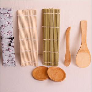 ローリングマット箸ライスパドルスプレッダーソース料理竹寿司ローリングキット - Product Image 3