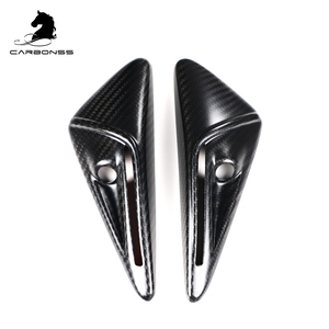 Phụ Kiện Xe Khô Bất Carbon Fiber Fender Trims Phụ Tùng Xe Hơi Side Máy Ảnh Đầy Đủ Nhà Ở Bao Gồm Bất Carbon 2 Pcs Xe Cho Tesla - Product Image 2