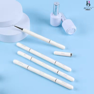 <span class=keywords><strong>BQAN</strong></span> Pincel Magnético Delgado de Alta Calidad para Uñas Francesas, Pincel de Gel de Doble Cara para Delineado, Pinceles para Arte de Uñas - Product Image 3