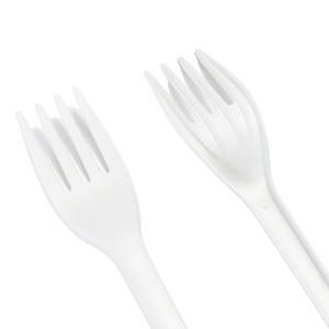 Eco-friendly plastic fork Biodegradable Disposable Pla Cutlery Set