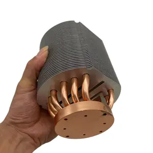 Host radiator thermal conductive copper tube customization U Type heat pipe is specially used for passivating heat pipe to make