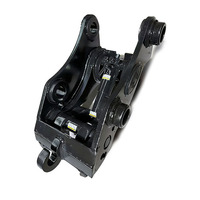 Attache rapide mécanique manuelle pour mini-excavatrice 3-6 tonnes avec verrou de sécurité visible, fabrication OEM ODM