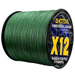 Ligne <span class=keywords><strong>de</strong></span> pêche tressée en PE à 12 brins, 300 m, <span class=keywords><strong>ultra</strong></span> résistante, lisse, résistante à l'usure, super puissante - Product Image 3