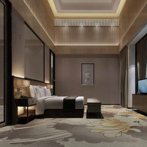 Thoải Mái Tường Tường Tufted Jacquard Polyester/<span class=keywords><strong>Nylon</strong></span> Thảm Cuộn 5 Sao Tùy Chỉnh Thương Mại In Pet Thân Thiện Với Kháng Khuẩn - Product Image 6