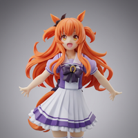 Vente en gros de figurines d'anime officiellement autorisées UmaMusume Pretty Derby Mayano Top Gun, modèle de collection en PVC et ABS, emballage d'origine
