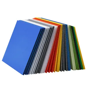 China manufactures supply pp plastic corrugated plastic correx sheet