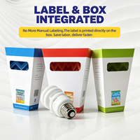 Boîte de présentation mate personnalisée pour chargeur mural avec logo, pour l'exportation, fermeture magnétique, insert antichoc